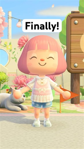 I decorated new areas on my dollhouse island 🌸✨ #acnh