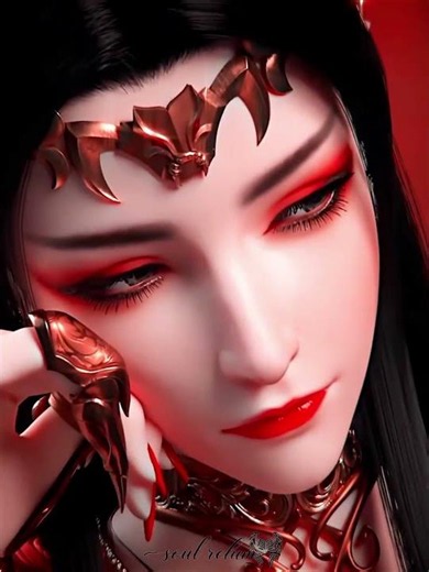 [ B​TTH] 👸 "Gaze of the Serpent Queen" . #shorts #btth #viral #donghua