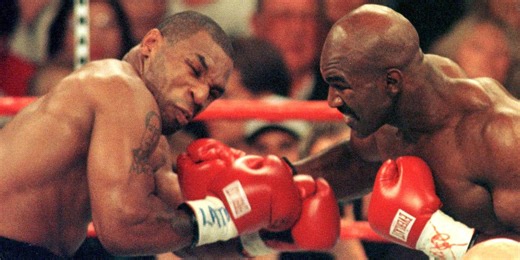 The Tyson-Holyfield 'Bite Fight' lasted just three rounds—and became boxing’s most infamous night