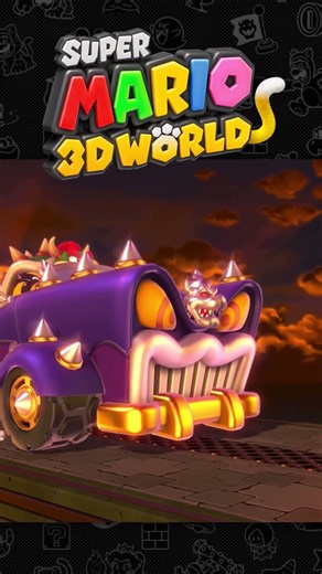 Bowser gibt Gas! | #shorts #supermario3dworld