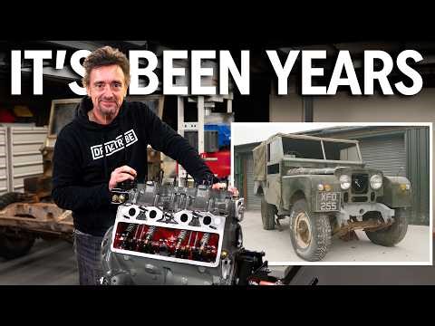 Richard Hammond Starts Rebuilding His Top Gear Land Rover