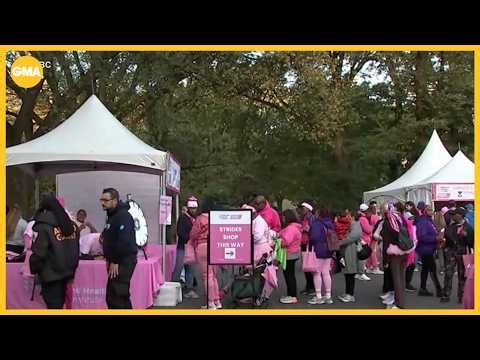 American Cancer Society hosts 150 'Making Strides Against Breast Cancer' walks