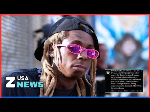 Lil Wayne Faces Backlash After Grammys & Coachella Comments | Lil Wayne | USA Z News