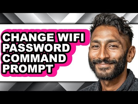 How to Change Wifi Password Command Prompt (only Way)