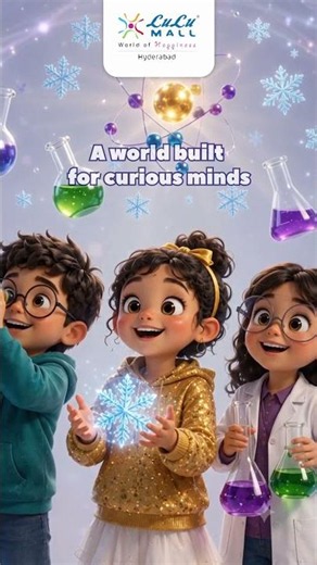 🧪✨ Get ready for LuLu ScienceVerse at LuLu Mall Hyderabad 💜⚡🗓️