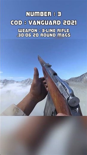 Top 4 Sniper Extended Mag Reload : COD Vanguard [2021] #callofduty #gaming #vanguard