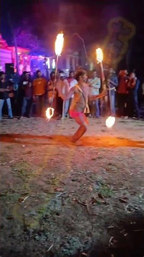 Insane Fire Staff Skills! Traditional Indian Martial Arts (Kalinga) 💥