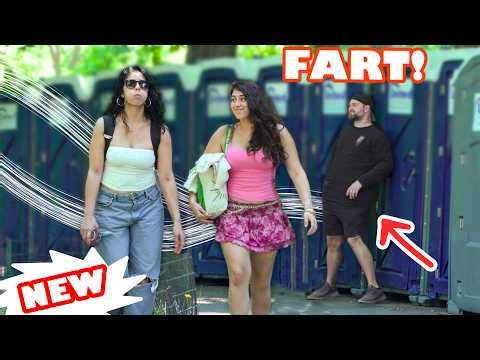 Got the POO SWEATS! Funny FART Prank in NYC!!