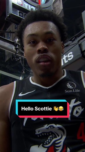Scottie Barnes: A Fun Moment with the Raptors
