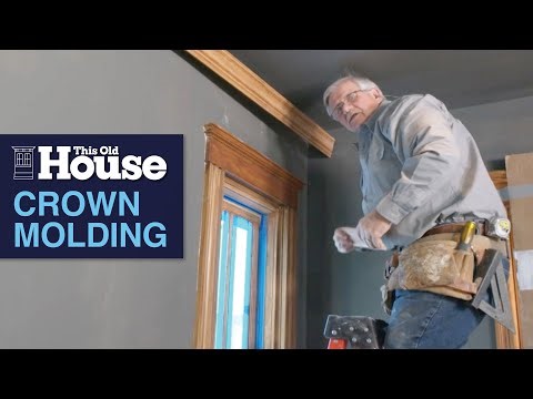 Dining Room Crown Molding | This Old House