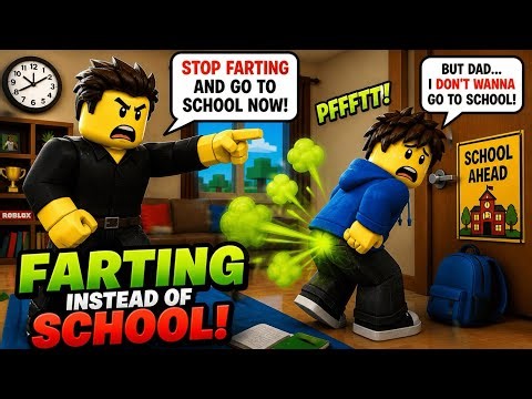 Dad vs Son FART Fight 💨😂 | Roblox Comedy