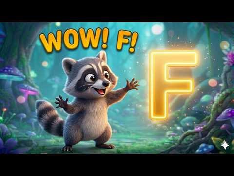 Learn Letter F! 🌲✨ | Alphabet Learning for Kids