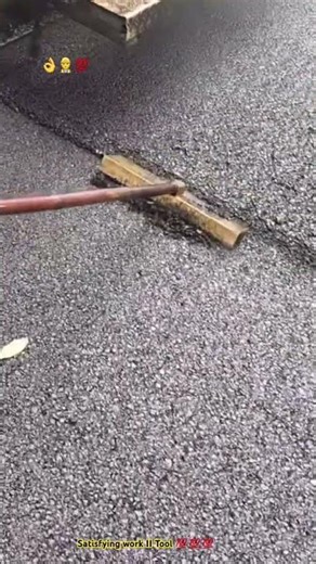 Edge asphalt road technique