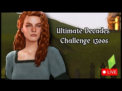 Cozy MEDIEVAL sims 4 gameplay | The Ultimate decades Challenge