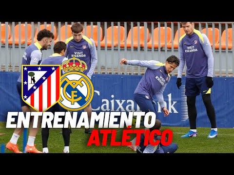 EN DIRECTO I Supercopa de España, entrenamiento del Atlético de Madrid en vivo