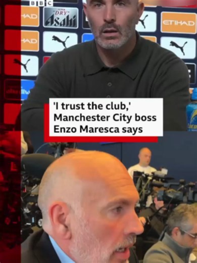 Manchester City manager Enzo Maresca has said the club's titles are
