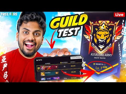Rankpush Free Fire Max India Live With Assassins Army- Garena Free Fire Max
