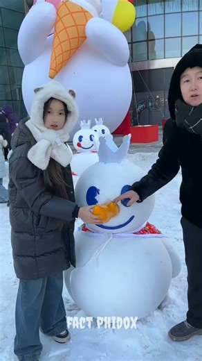 Whose Nose Is This? The Snowman Mystery! ⛄👃❄️ #shorts