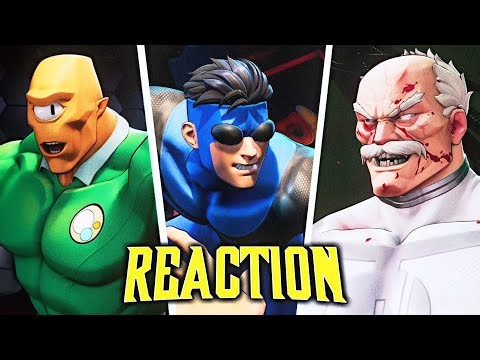 Reacting to EVERY INVINCIBLE VS CHARACTER TRAILER! (its so peak)