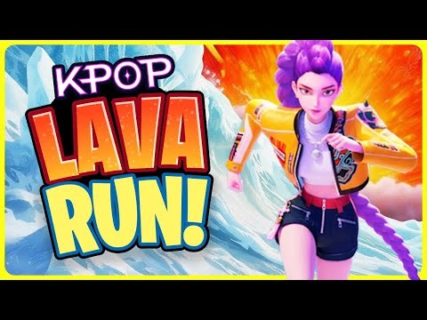 K-Pop Winter Lava Run ⚡️ Brain Break for Kids ⚡️ Demon Hunters