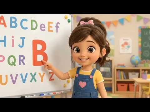 Learn the Letter B | ABC Phonics for Kids | B Words with Fun Animation 🏀🍌🐻