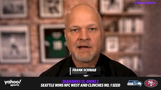Are the Seahawks the clear Super Bowl favorites? 🏆 Frank Schwab breaks down Seattle’s division-clinching win vs. the 49ers 👏 | Yahoo Sports