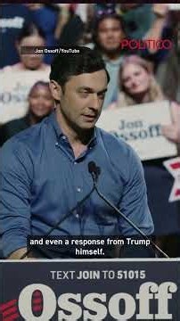 Ossoff just went viral again. That was probably the point.