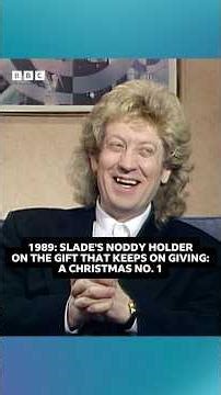 1989: NODDY HOLDER on SLADE’s CHRISTMAS NO. 1 | Open Air | Christmas | BBC Archive