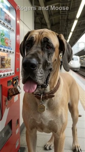 Rogers Stops a Bullet Train… Moose Gets the Credit! 🚄🐶 #Shorts