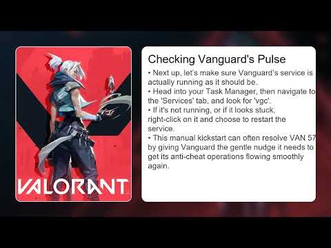 How to Fix VALORANT Error Code VAN 57 (Vanguard Not Initialized)