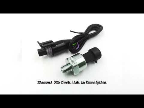 pressure sensor transducer transmitter for water oil fuel gas air 1/8NPT DC 5V ceramic sensor stainl