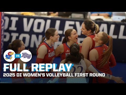 Kansas vs. High Point: 2025 NCAA women’s volleyball first round | FULL REPLAY