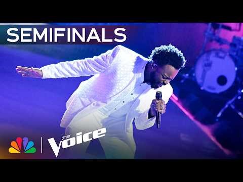 Jeremy Keith UNLEASHES Power on "Whip Appeal" | The Voice Semifinals | NBC