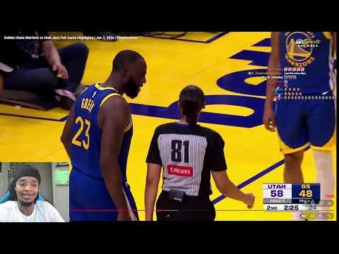 FlightReacts To JAZZ at WARRIORS | FULL GAME HIGHLIGHTS | January 3, 2026!