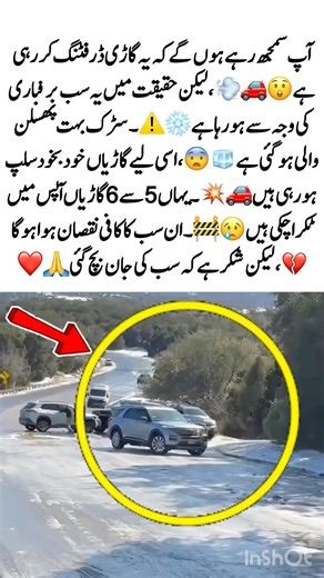 Not Drifting 😲❄️ | Cars Slipping in Snow Crash 🚗💥 #Snow #Accident #Cars #Viral #Weather #Alert