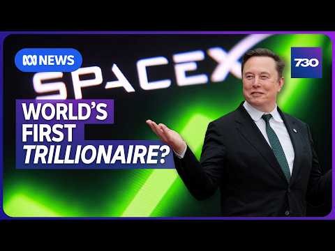 Elon Musk's company SpaceX is about to go public in the biggest share issue in history | 7.30