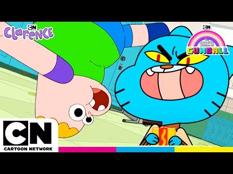 School Chaos: Gumball vs. Clarence 🏫 | Carrtoon Network UK