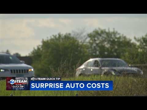 I-Team Quick Tip: Surprise auto costs