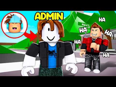I Trolled As A NOOB With SECRET ADMIN... (Brookhaven)