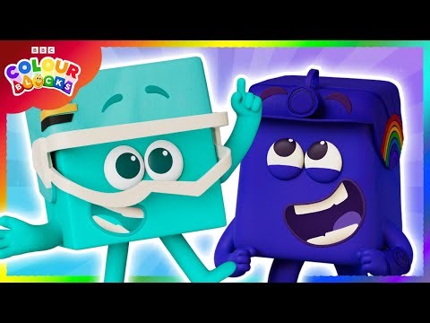 Can You Find the Colours? - Wordsearch Fun! 🔎 | Kids Learn Colours | Colourblocks