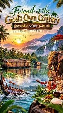 🌴 Friend of the God's Own Country ❤️ | இறைவனின் நாட்டின் நண்பன் | മലയാളം × தமிழ் 🎶 #Shorts