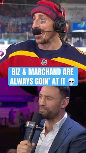 The latest edition of Biz vs Brad Marchand just dropped 💀😂