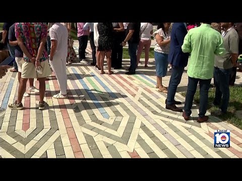 Miami Beach’s iconic rainbow crosswalk now at Lummus Park