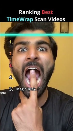 ⏳ Ranking the BEST Time Warp Scan Moments 🤯📱 #shorts