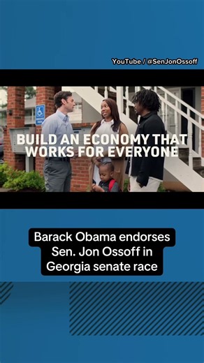 Barack Obama endorses U.S. Sen. Jon Ossoff
