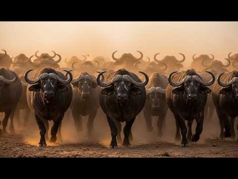 Cape Buffalo vs Lions: The Ultimate Herd Defense