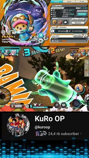 Chopper vs Kizaru 🔥 ‼️‼️ONE PIECE BOUNTY RUSH [ KuRo OP ]