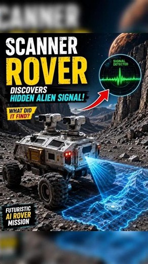 :Scanner Rover Discovers a Hidden Alien Signal! 👽📡 | AI Cinematic