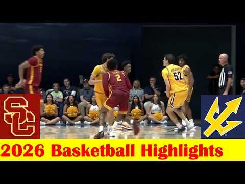 USC vs UC San Diego Basketball Game Highlights 10 17 2026