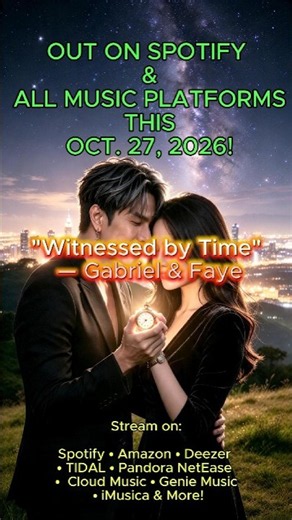 Witnessed by Time - Gabriel & Faye (Official Music Video Teaser) | New OPM Song 2026